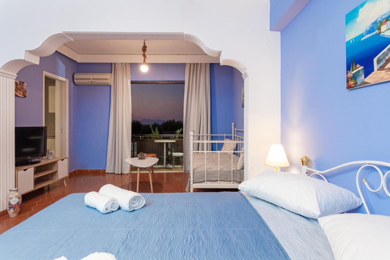 Chambre Bleue Ialysos  Ngoại thất bức ảnh